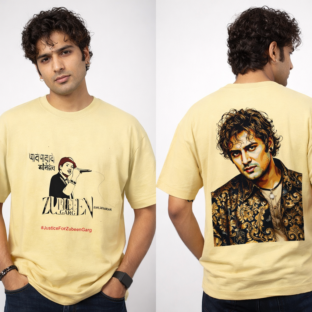 Zubeen Garg Oversized LIMITED DROP T-Shirt