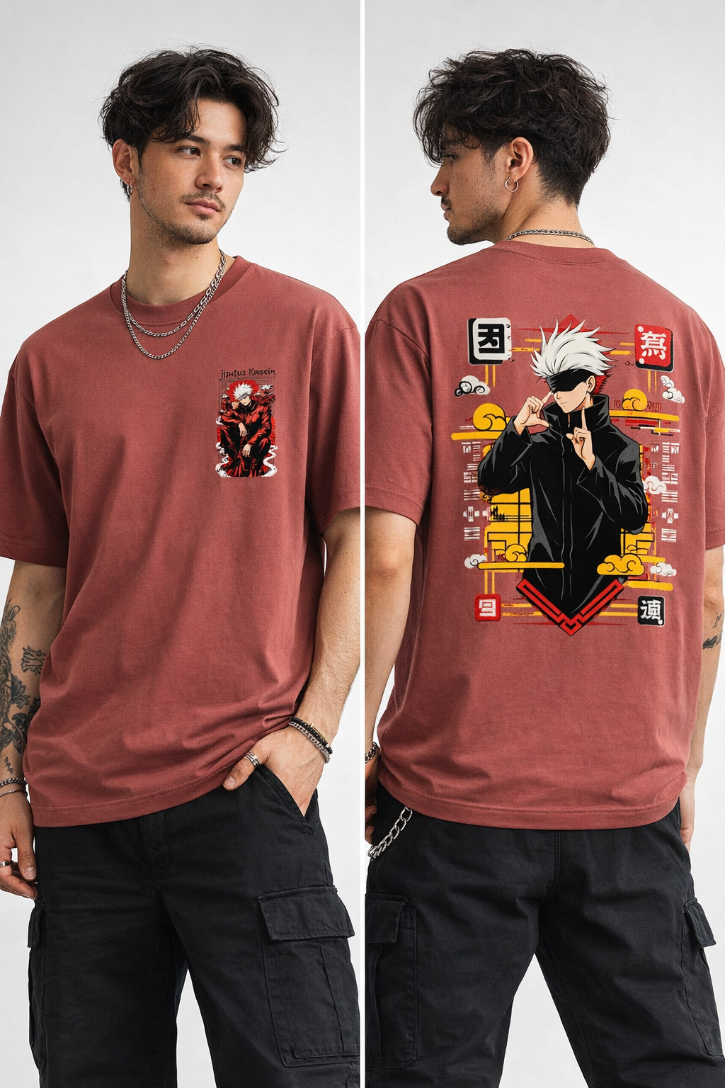 Satoru Gojo Oversized Premium T-Shirt